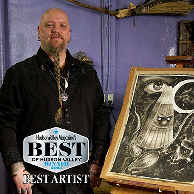 hudson valley magazine best artist winner 2024 head shot