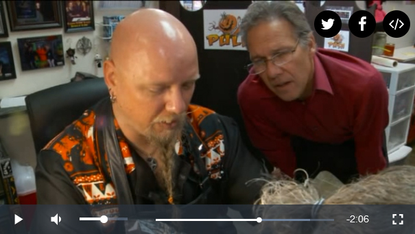 storm anderson with dave nemeth of FOX13 on Booming Forward